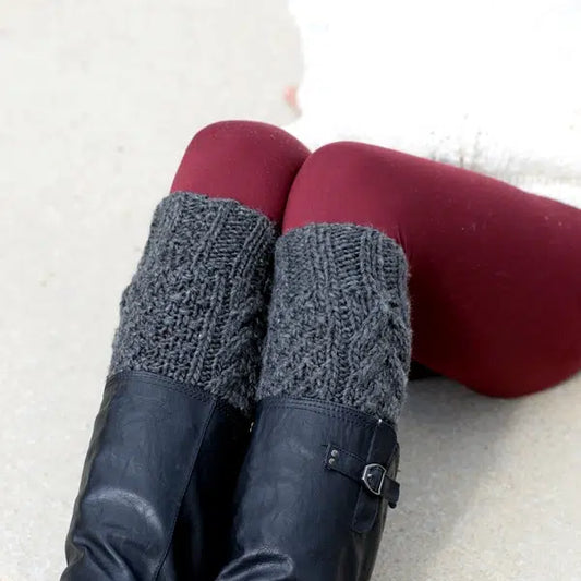 Cabled Legwarmers