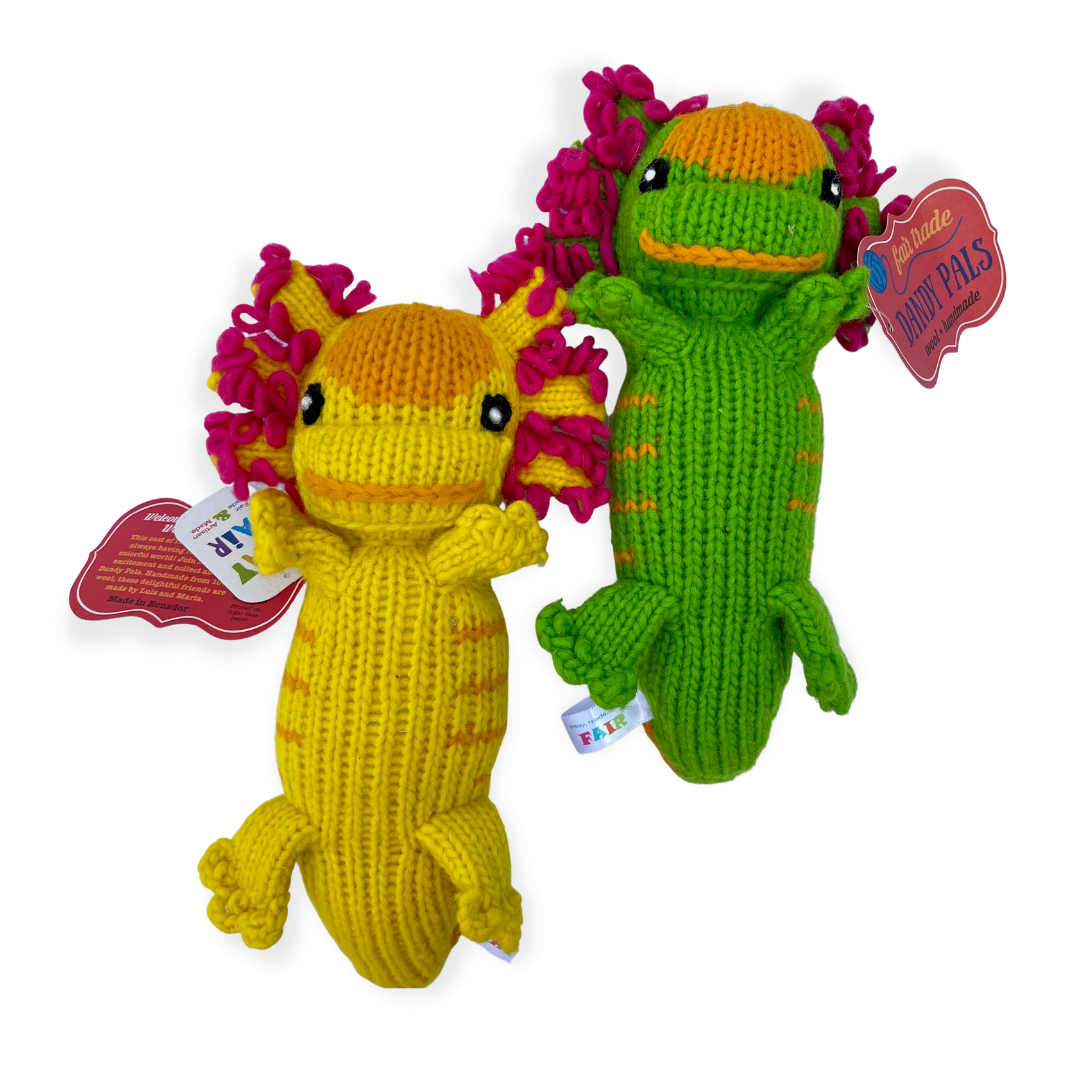 Dandy Pal Doll – Axolotl – Quechua Fair Trade