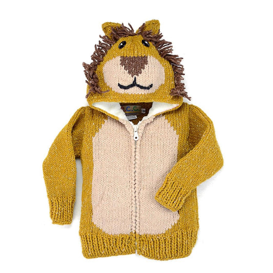 Kids Animal Sweater – Lion