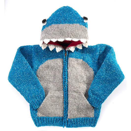 Kids Animal Sweater – Shark