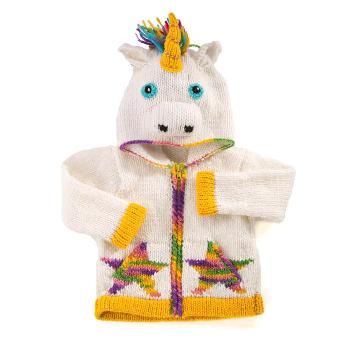 Kids Animal Sweater – Unicorn